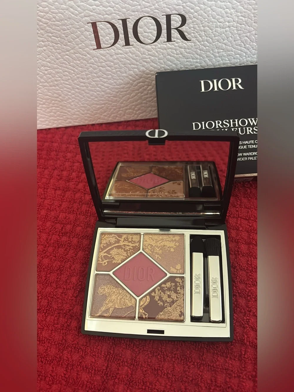 Dior Diorshow 5 Couleurs Eyeshadow Palette — Pink and Gold Tones Limited Edition